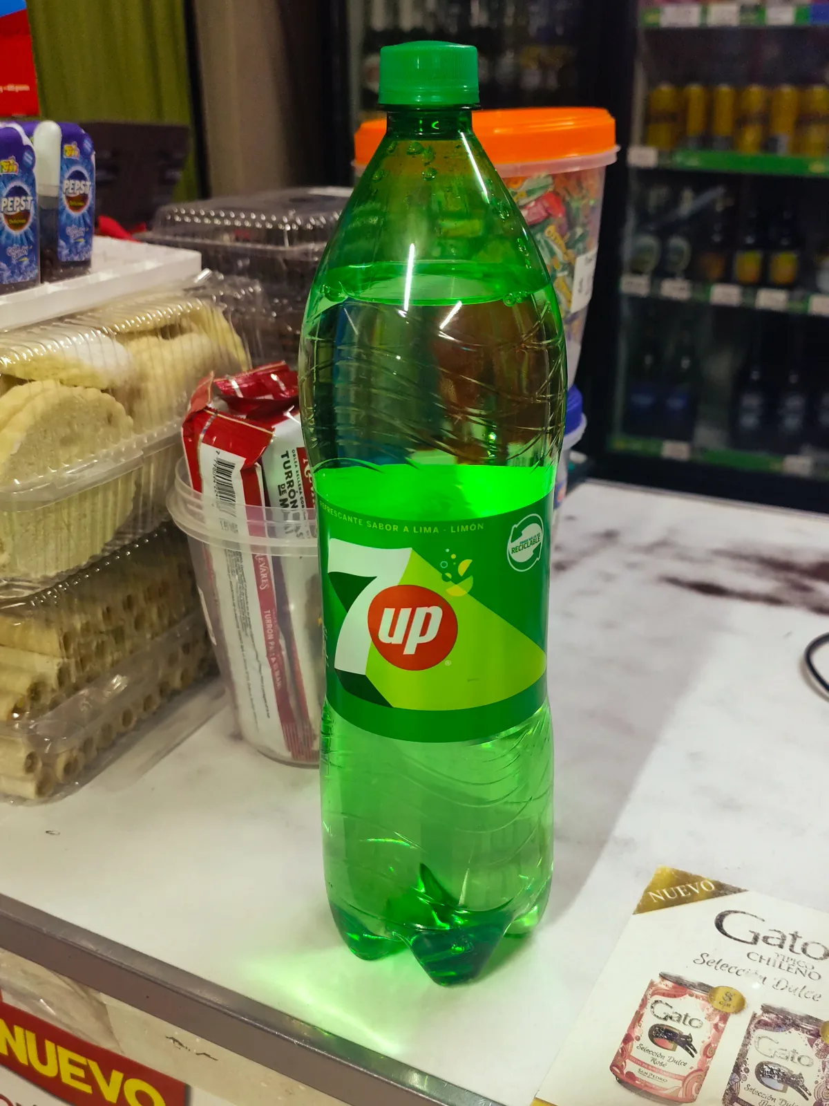 7up Refrescante sabor a lima - limón